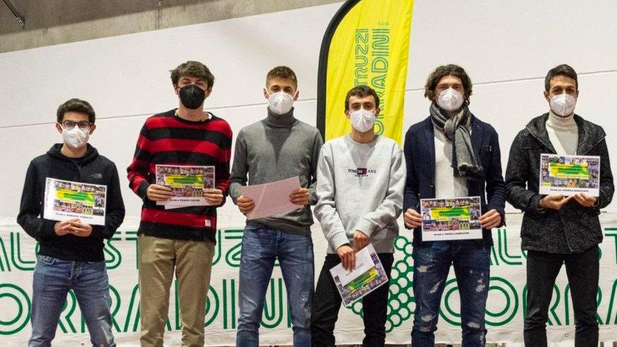 Il brindisi della Corradini nel nuovo impianto indoor