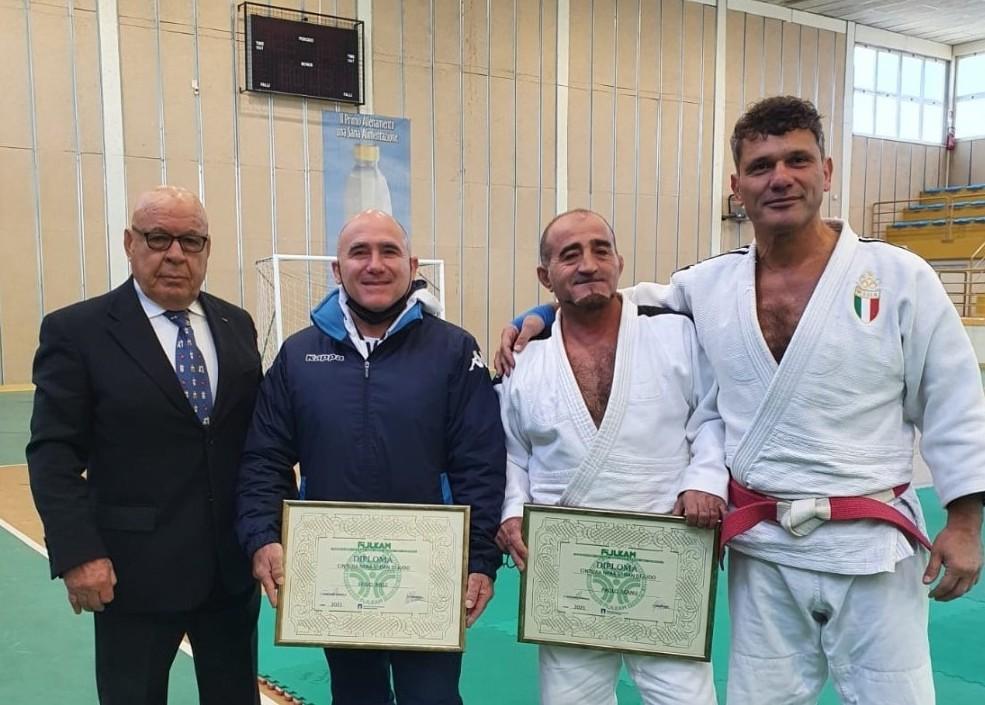 Il 5° Dan del maestro Efisio Mele