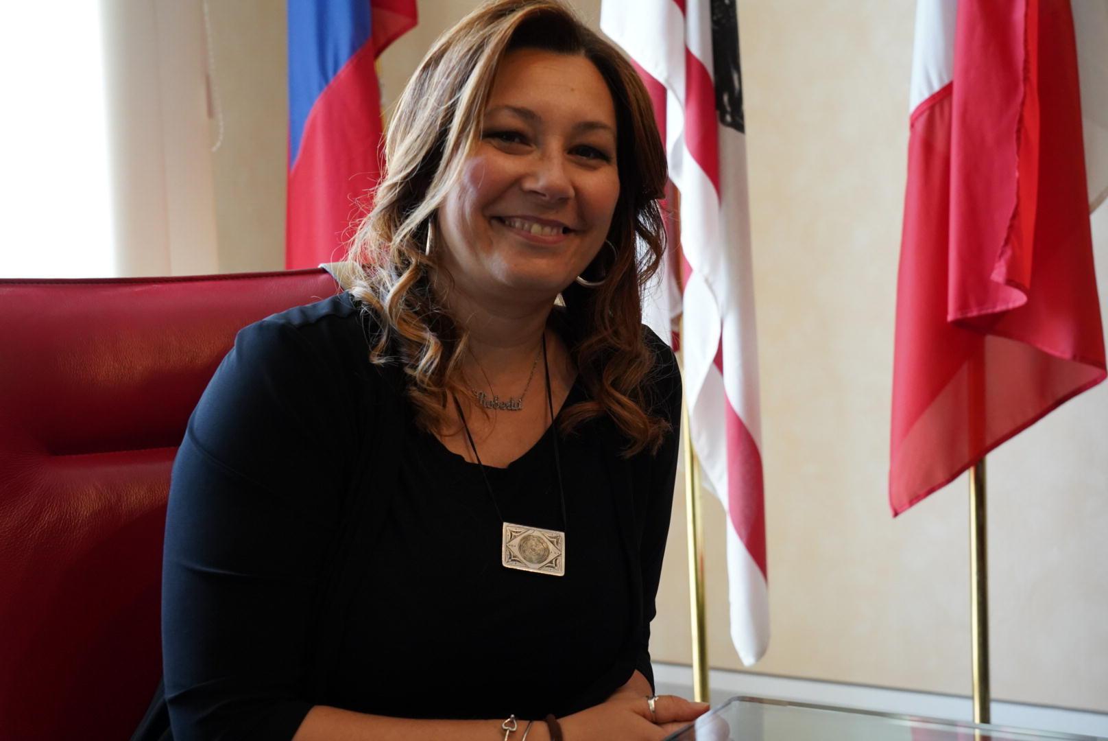 L'assessora Roberta Lazzeretti