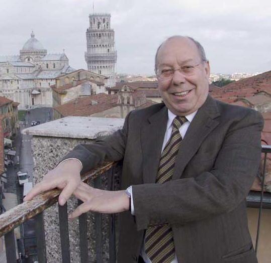 Marzio Benedetti sulla terrazza del Grand Hotel Duomo (foto Fabio Muzzi)