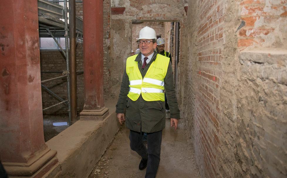 Sigonio, un cantiere travagliato