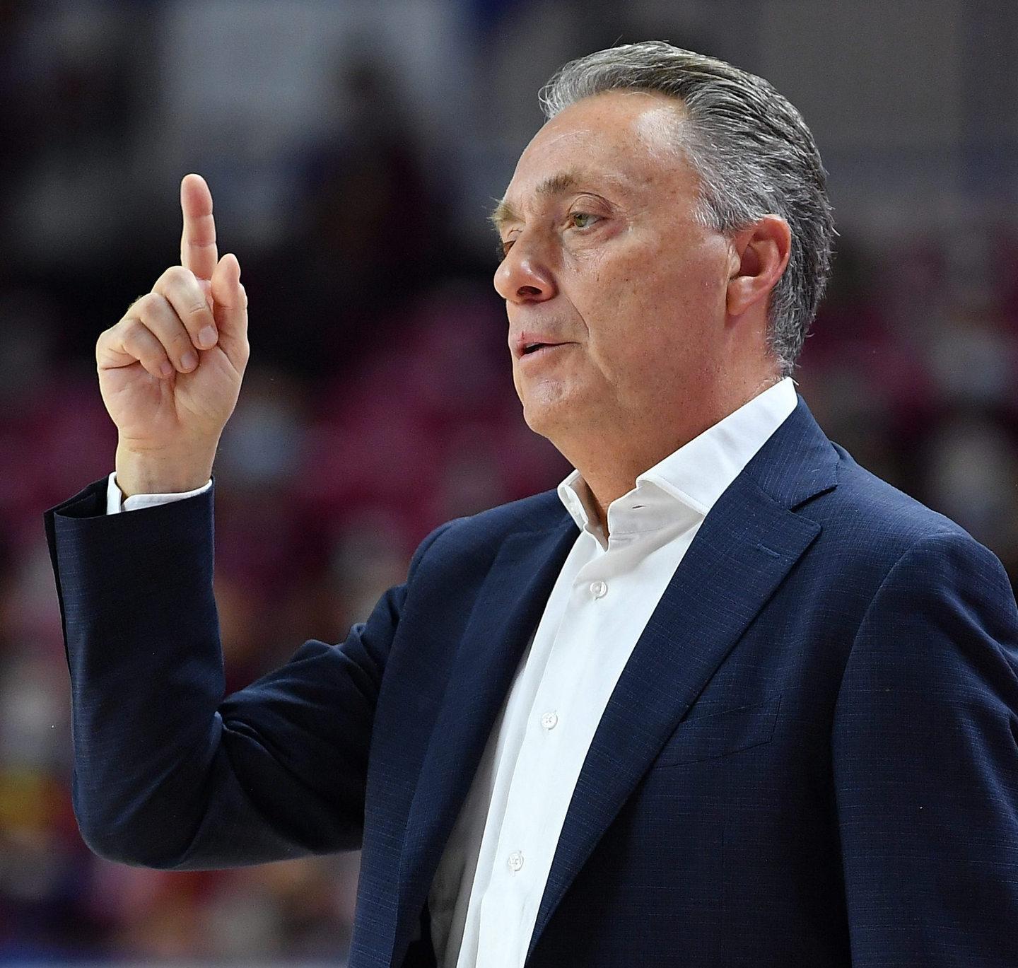 Piero Bucchi, 64 anni, coach della Dinamo