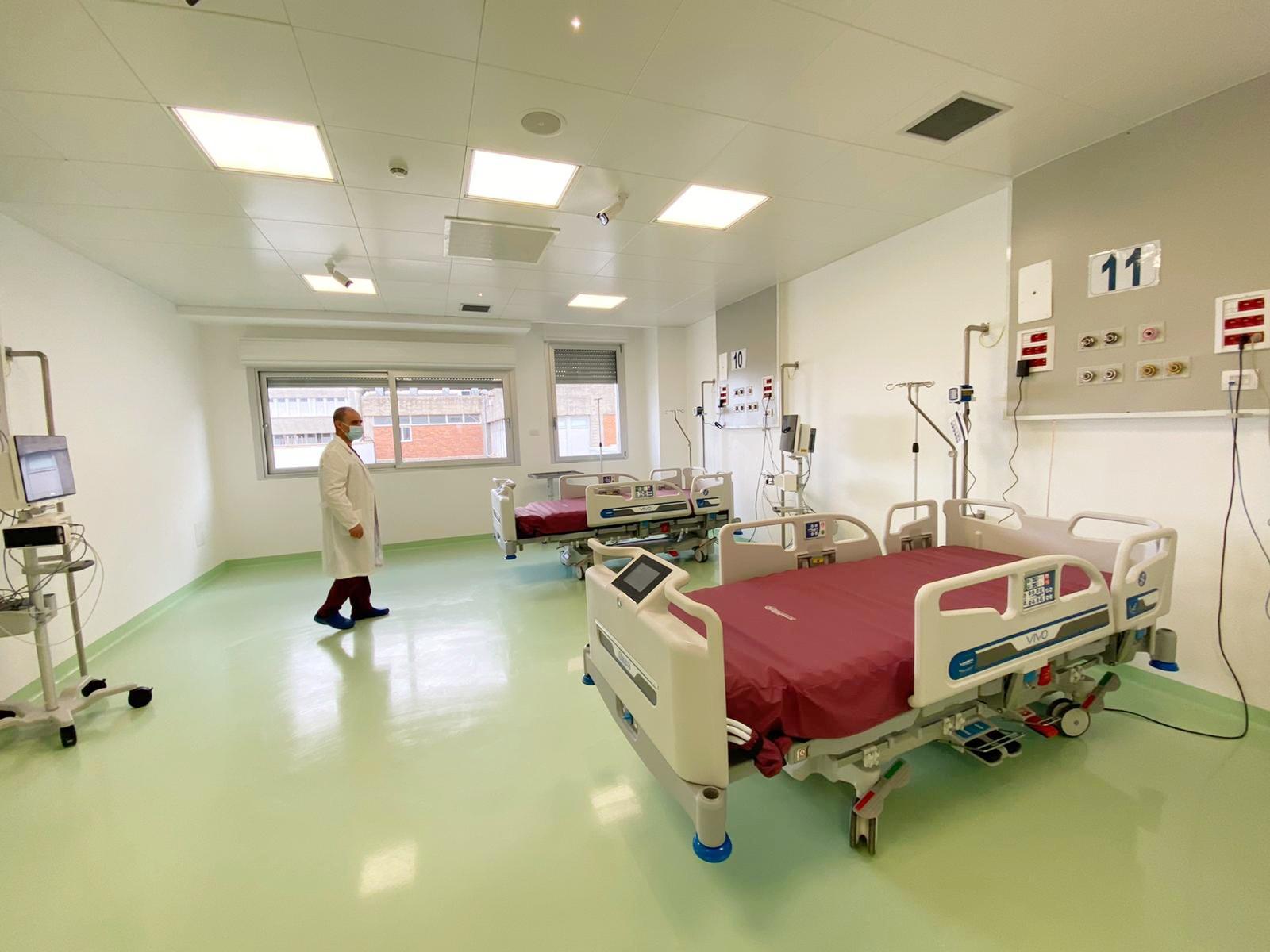 La terapia intensiva di Sassari