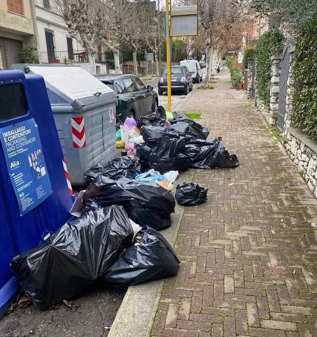 Città invasa dai rifiuti: «Alia ha il dovere di intervenire»