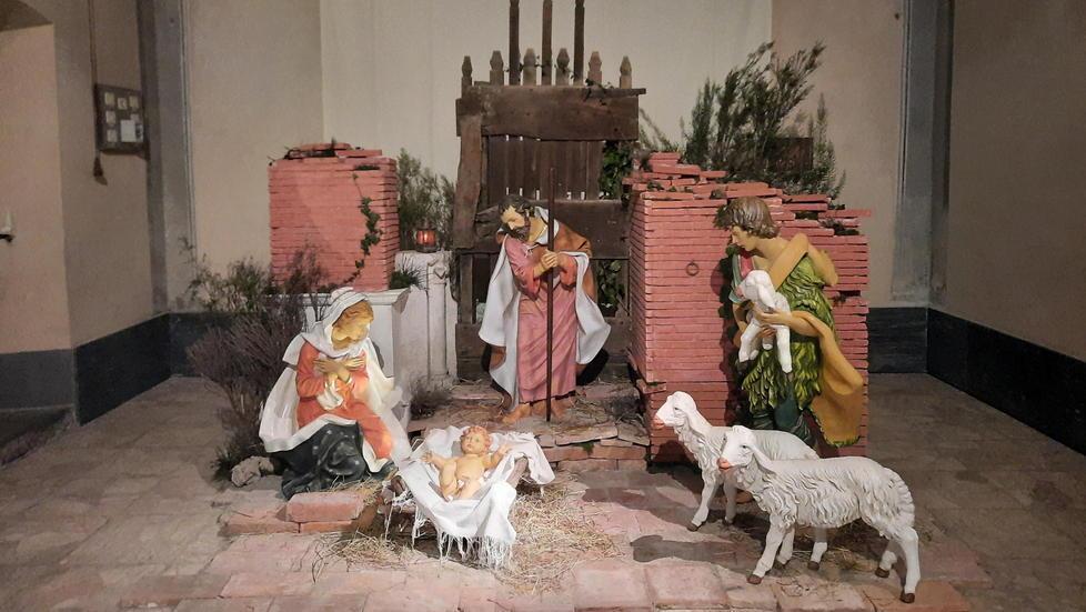 Un presepio da vedere a Pieve Fosciana 