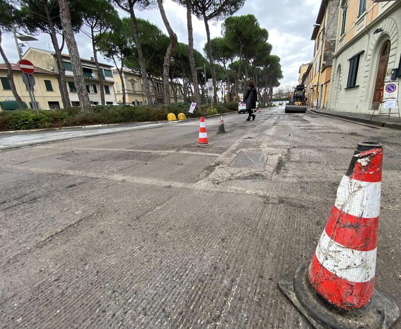 Partiti i lavori in piazza Garibaldi