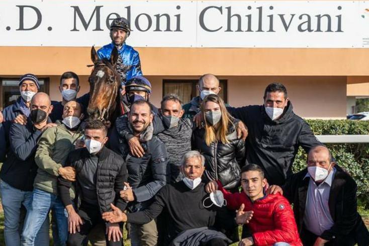 La puledra che sbanca i gran premi 
