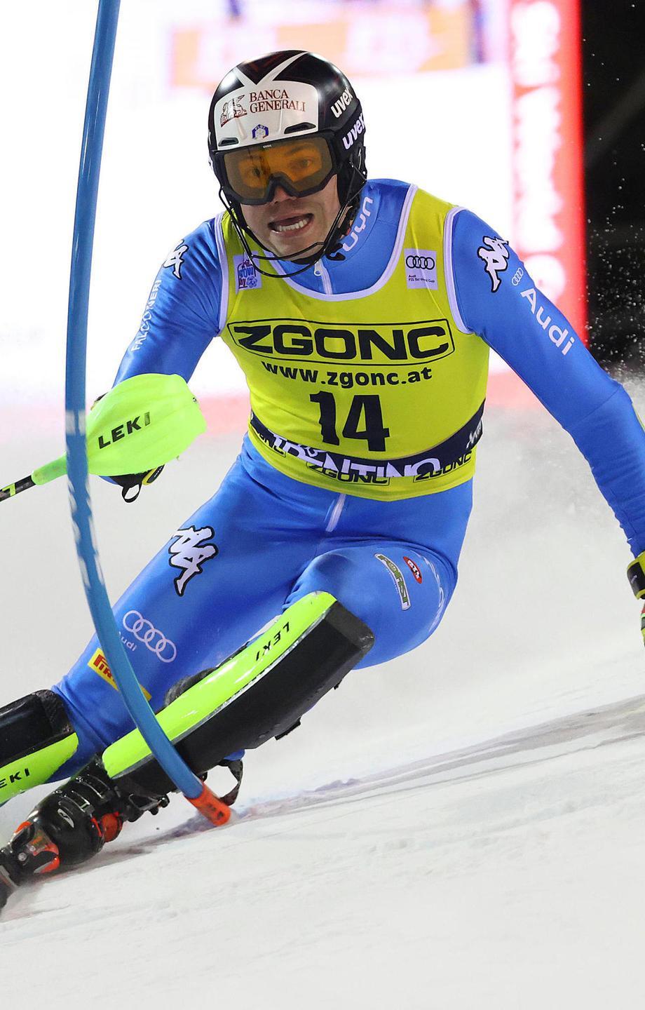 Doppio slalom a Zagabria, chance per Vinatzer 