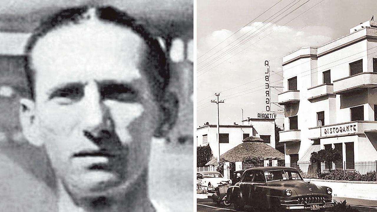 József Ging e l’Hotel Vittoria negli anni Cinquanta
