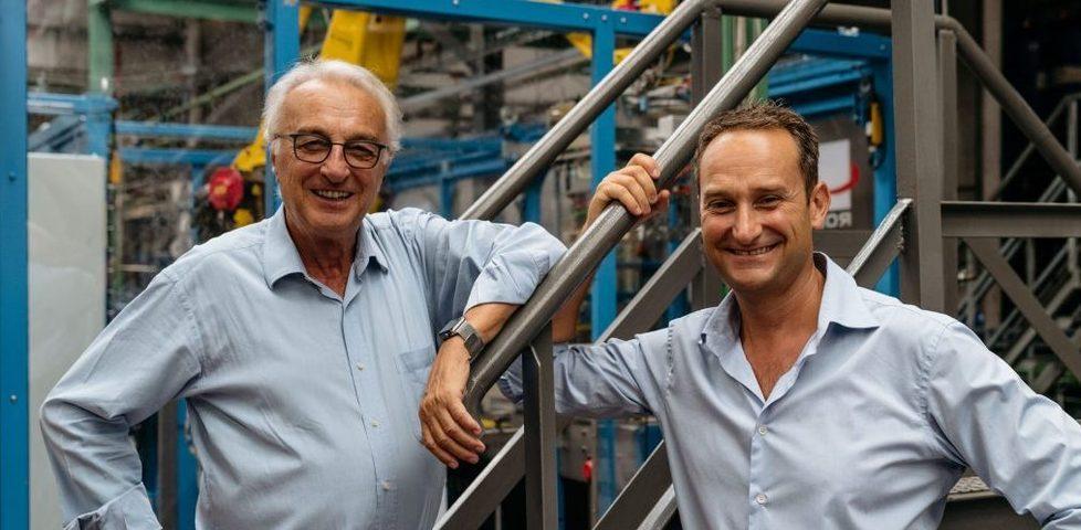 Nella foto Emilio e Fulvio Ricci