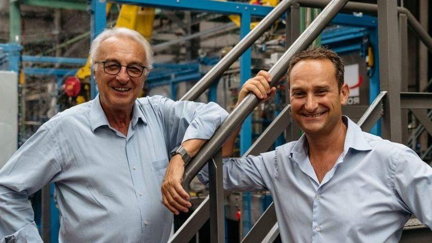 Nella foto Emilio e Fulvio Ricci