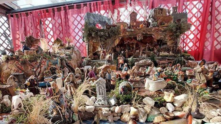 Lo straordinario presepe del dottor Maurizio Spagnesi, allestito nella sua casa