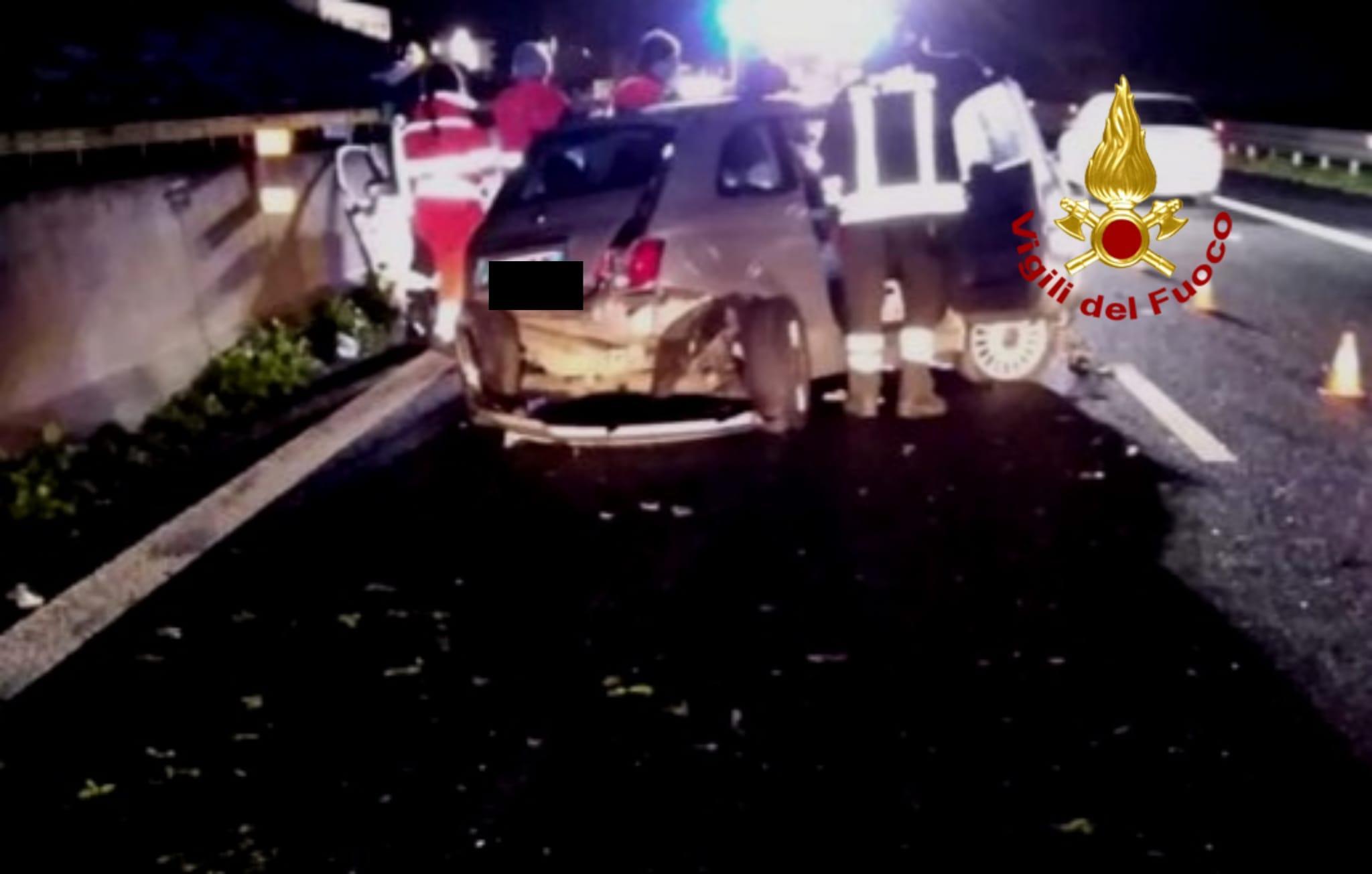 Sestu, carambola fra due auto sulla 131: due feriti