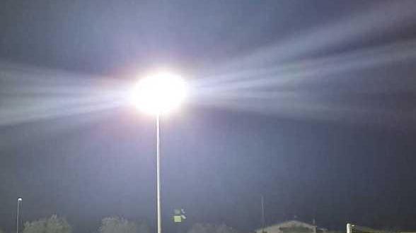 Stadio, illuminazione a led