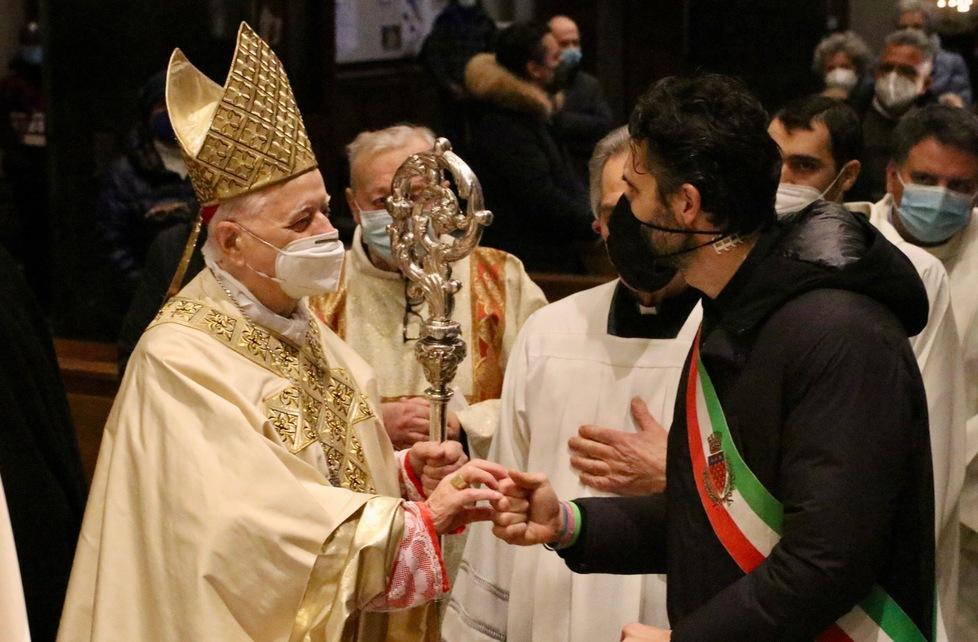 Il trentennale del vescovo Simoni in Duomo