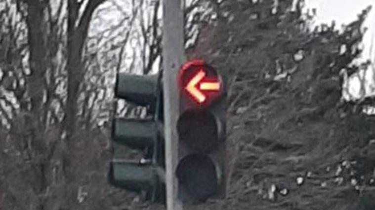 Il vento forte porta via gli alberi di Natale