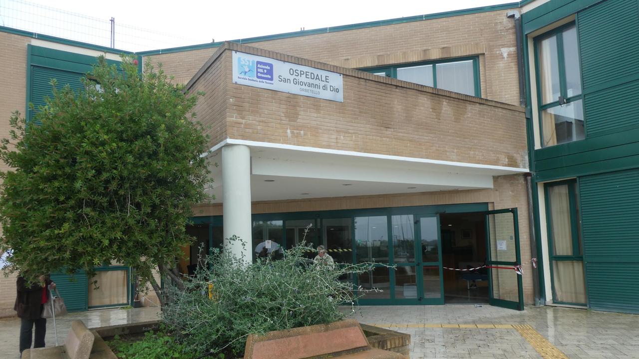 L'ospedale San Giovanni di Dio di Orbetello (foto Enzo Russo)