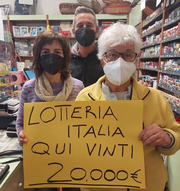 Venduto a Valdottavo un biglietto da 20mila euro