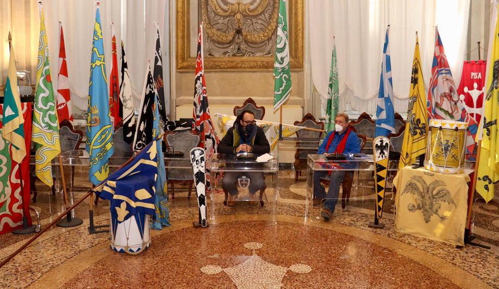 Nuove simbologie sulle bandiere delle Parti e delle Magistrature