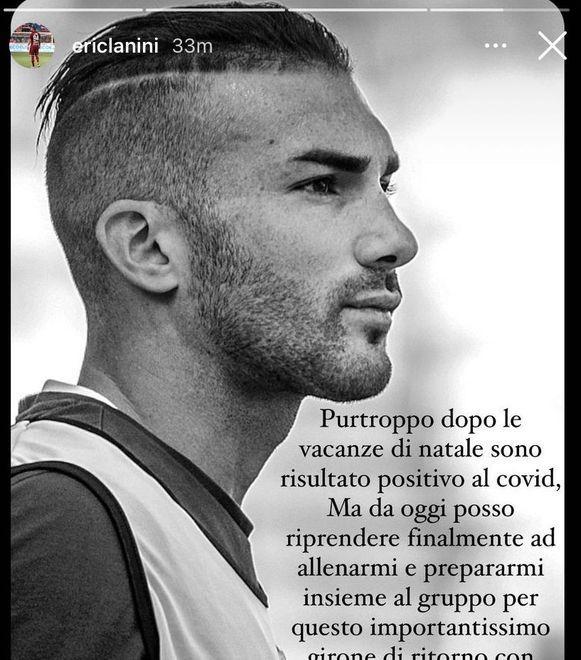 Eric Lanini «Dopo il Covid torno in campo 