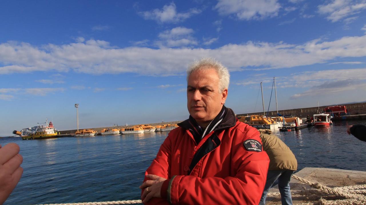 Sergio Ortelli, sindaco dell'Isola del Giglio