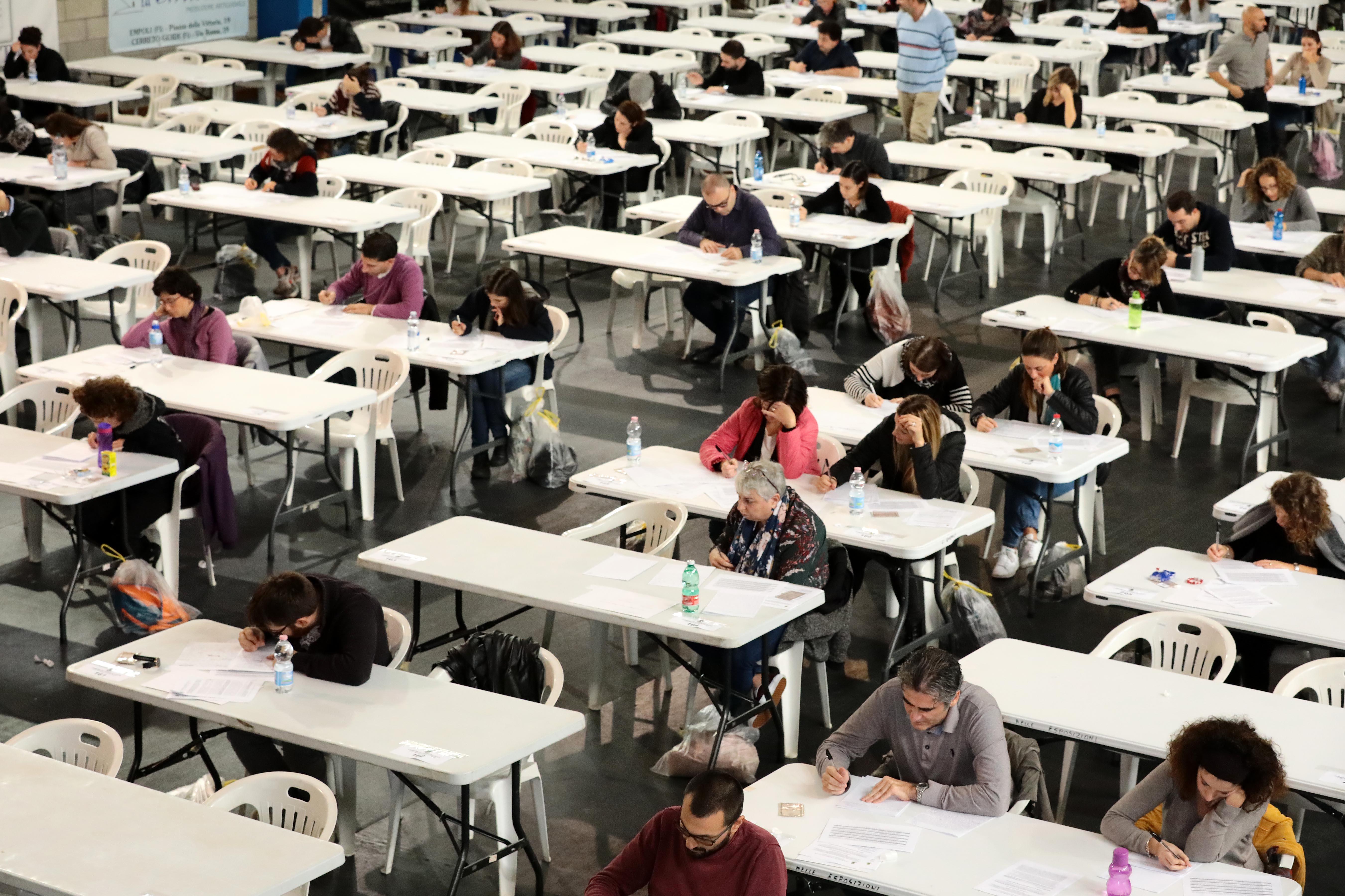Un concorso a Empoli prima del Covid