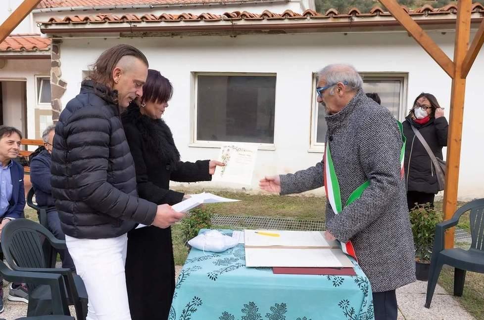 Un momento della cerimonia (foto Pierangelo Campolattano)