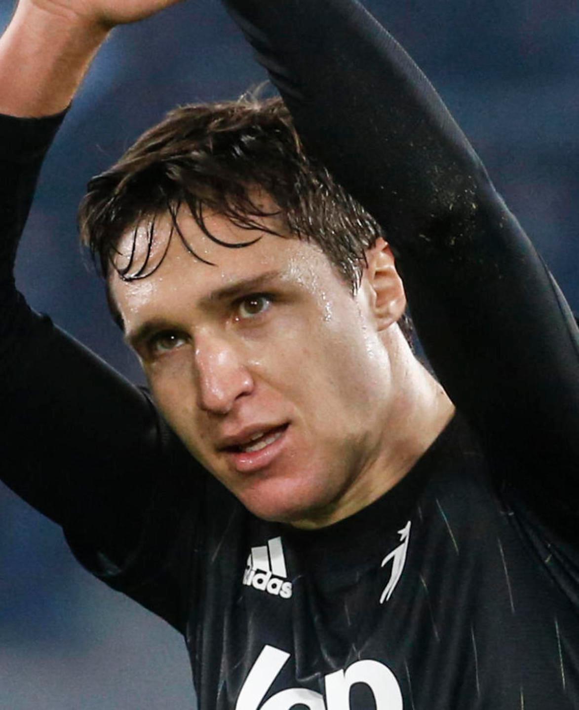 Stagione finita per Chiesa, domani la finale di Supercoppa