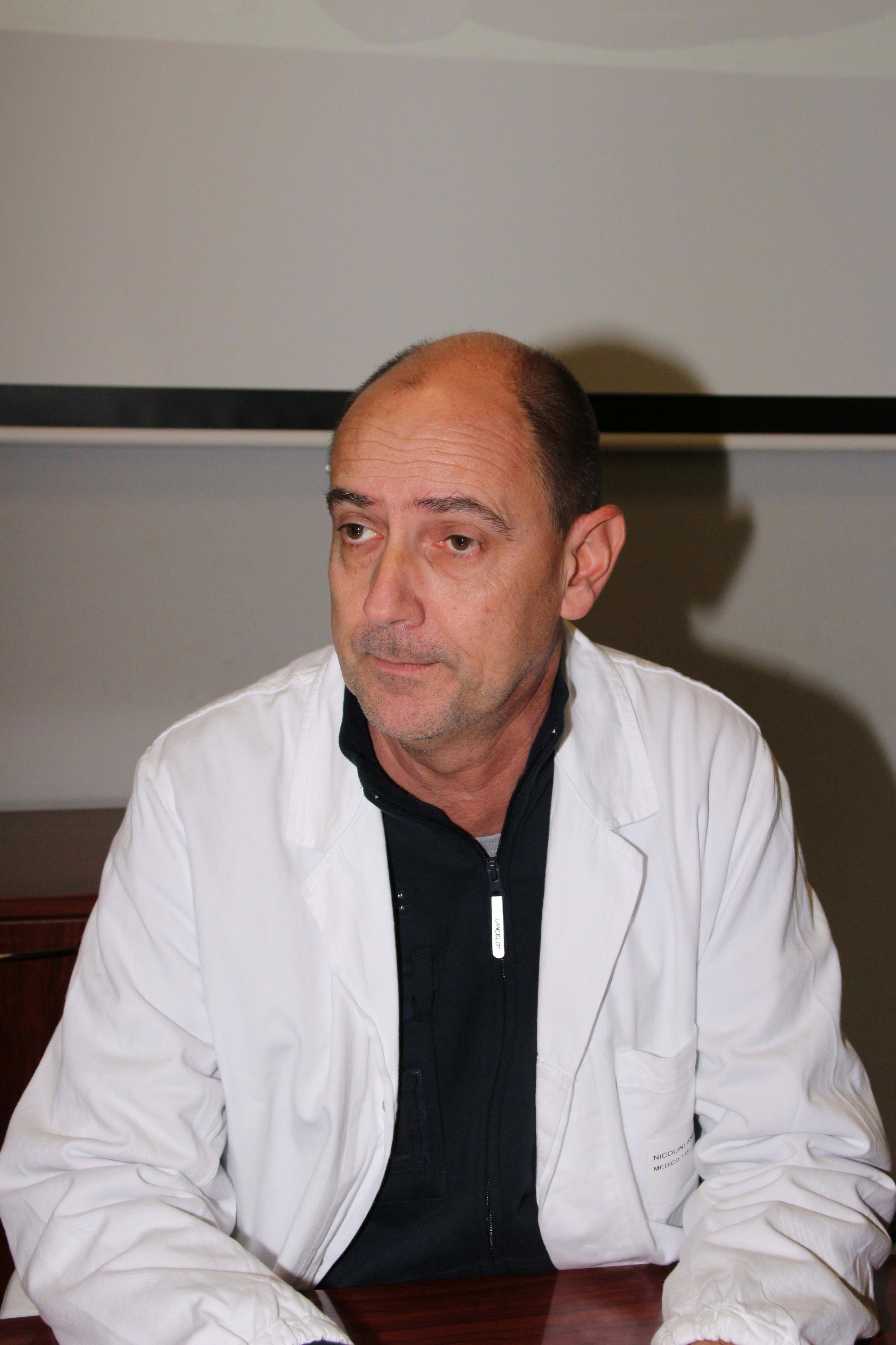 Andrea Niccolini, direttore del 118 per le aree Versilia, Lucca e Massa
