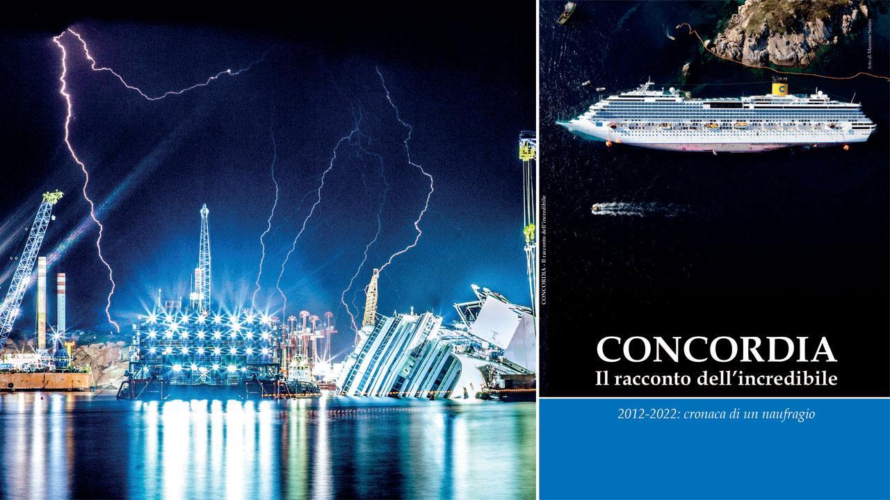 Costa Concordia, in regalo con Il Tirreno un libro sui 10 anni dal disastro