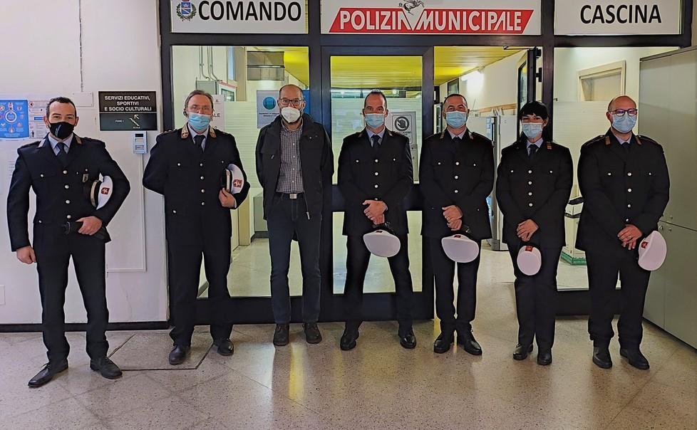 Cascina, polizia municipale schierata contro gli abbandoni di rifiuti 