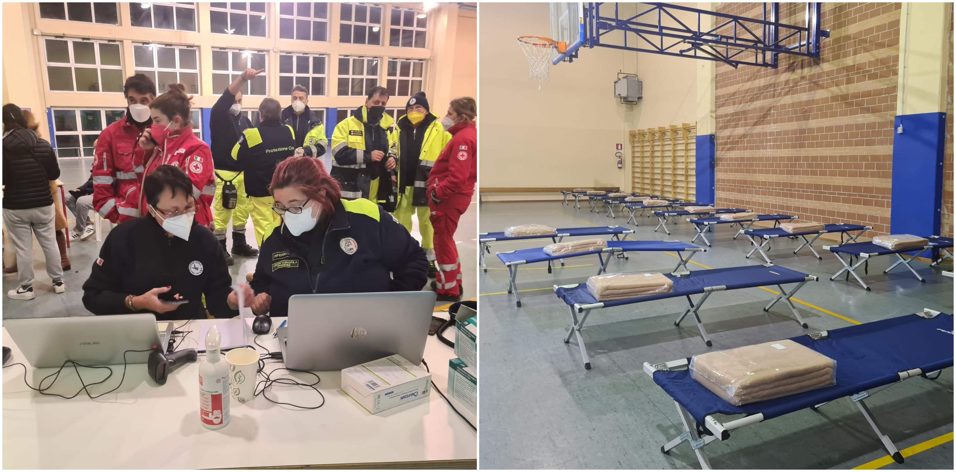 Scandiano, tranciato un tubo: maxi evacuazione per la fuga di gas. Notte fuori casa per 64 famiglie 