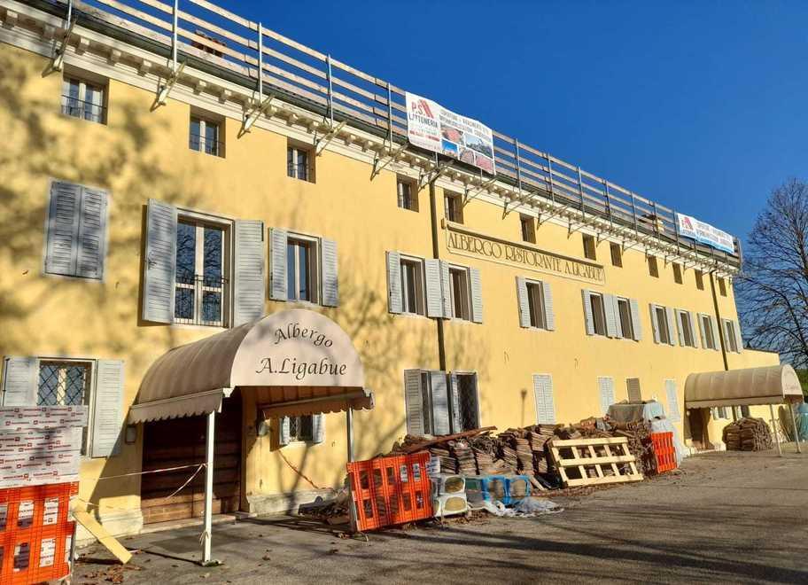 Gualtieri, lo storico albergo Ligabue riapre i battenti tra un mese 