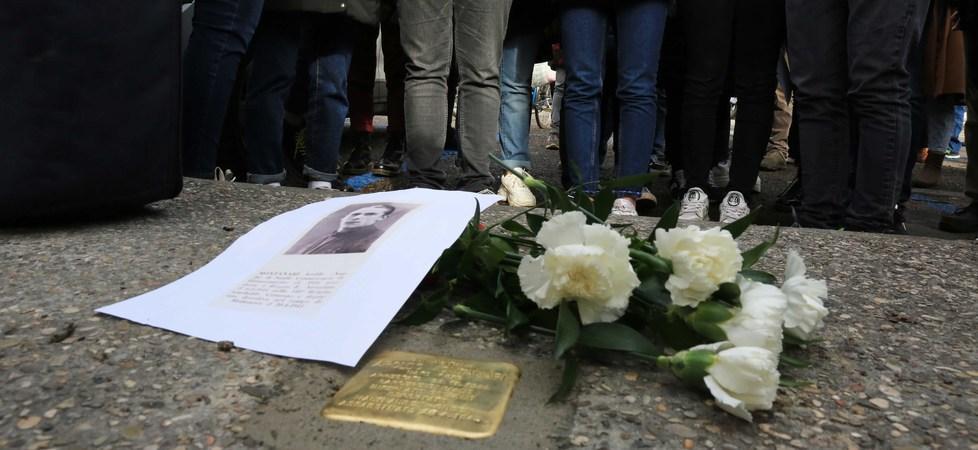 Ventuno Pietre d’Inciampo sistemate all’ex Taddei in ricordo dei deportati
