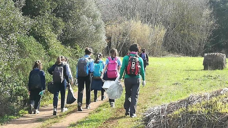 Maxi operazione di pulizia della rete dei sentieri