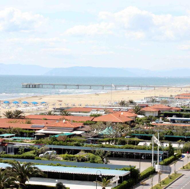 Uno scorcio di Marina di Pietrasanta