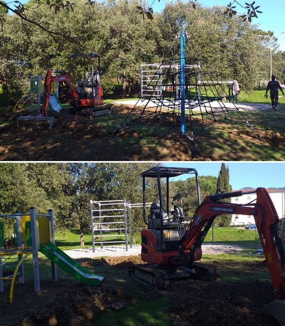 Giochi nell’area delle Collinette
