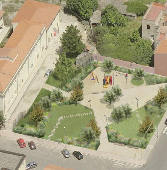 Nuovo spazio verde nell’area dei Cappuccini 