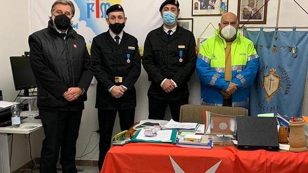 Buoni spesa donati alla Misericordia per i poveri