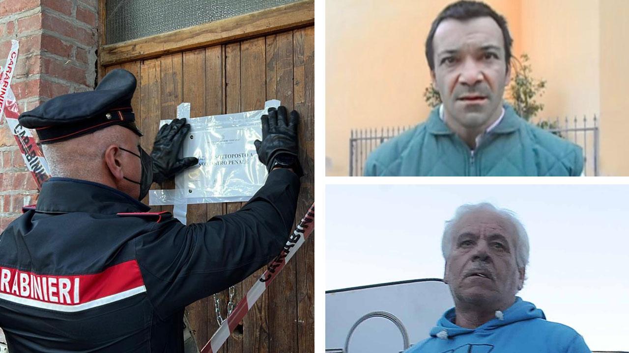 Carabinieri all’ex campo profughi a Marina di Carrara; Paolo Fiorentino, 46 anni, la vittima e Francesco Di Blasi, 67 anni, resta in carcere a Massa
