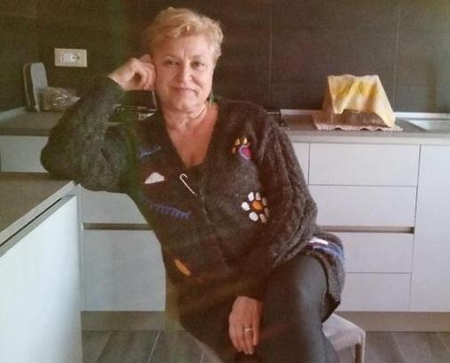 La dottoressa nella sua abitazione