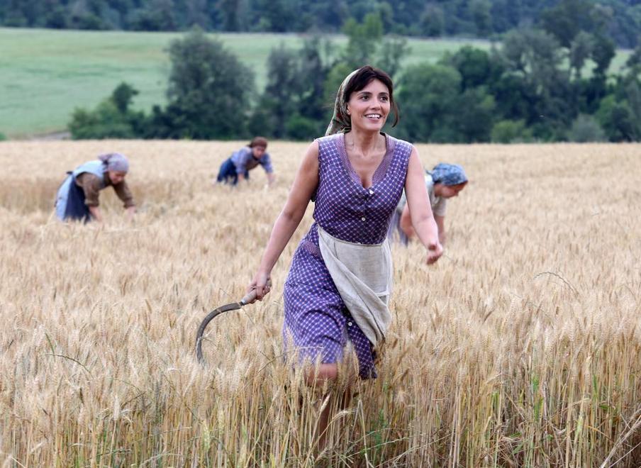 Serena Rossi in una scena de “La sposa” da stasera su Rai 1