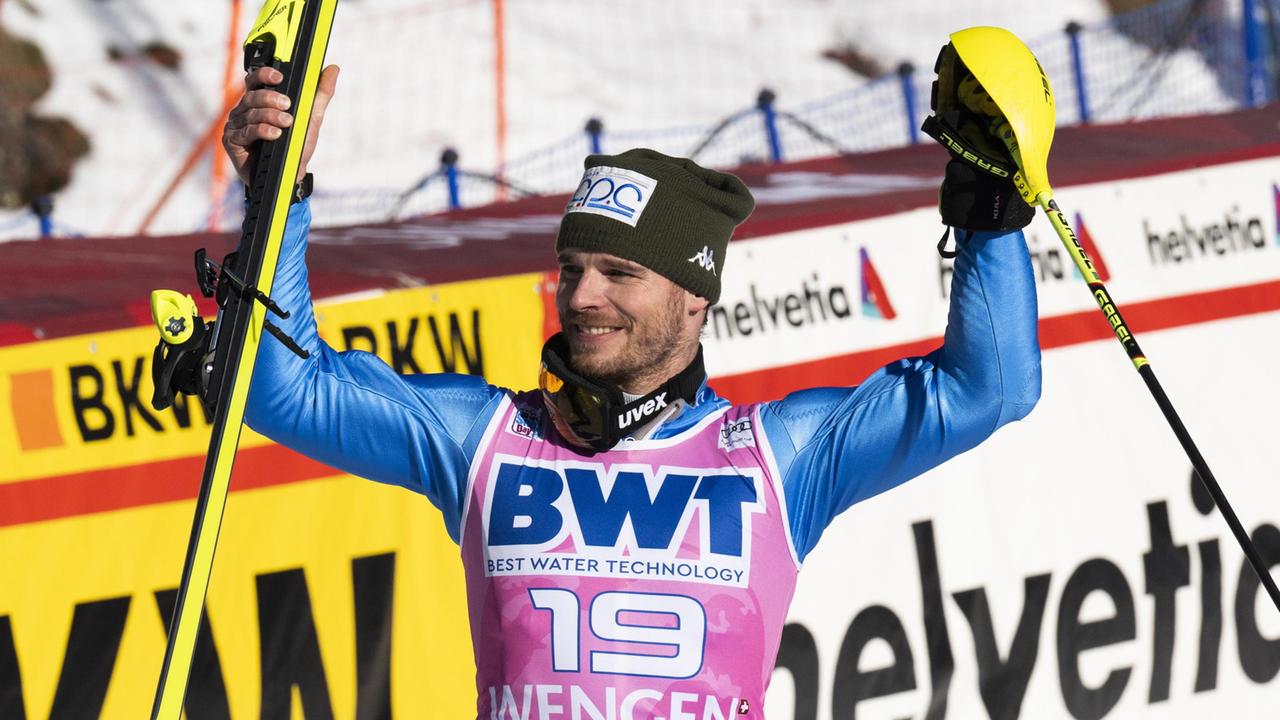 Razzoli ritrova il podio dopo sei anni nello slalom di Wengen