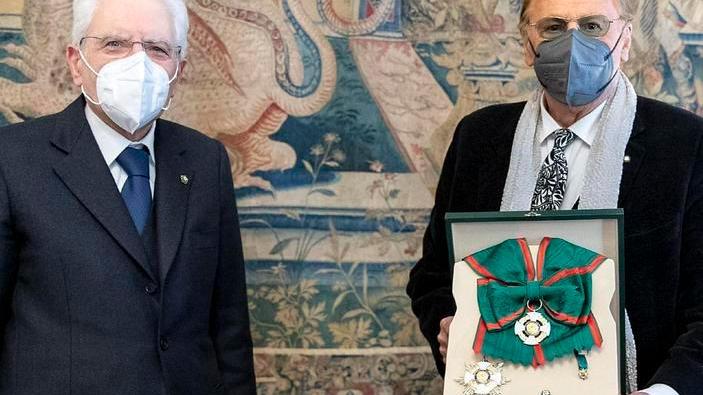 Mattarella nomina Arbore Cavaliere di Gran Croce