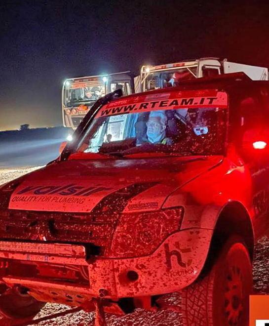 Sinibaldi, il sogno è finalmente realtà Il rallista ha domato il deserto della Dakar 