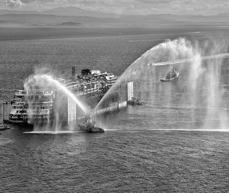  Concordia, dall’inizio alla fine Il Giglio negli scatti di Tardani