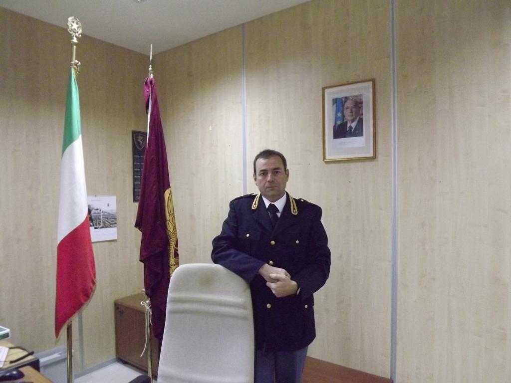 Il dirigente Giacinto Mattera già vicequestore nella questura di Sassari