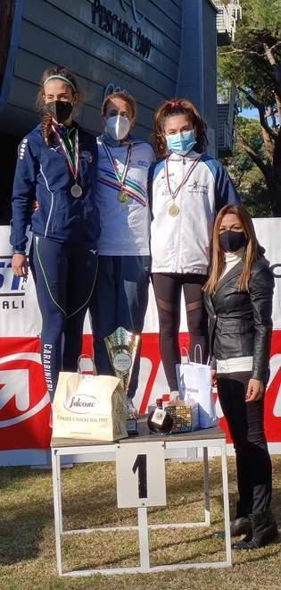La reggiana Sara Vitiello è terza ai campionati italiani di marcia