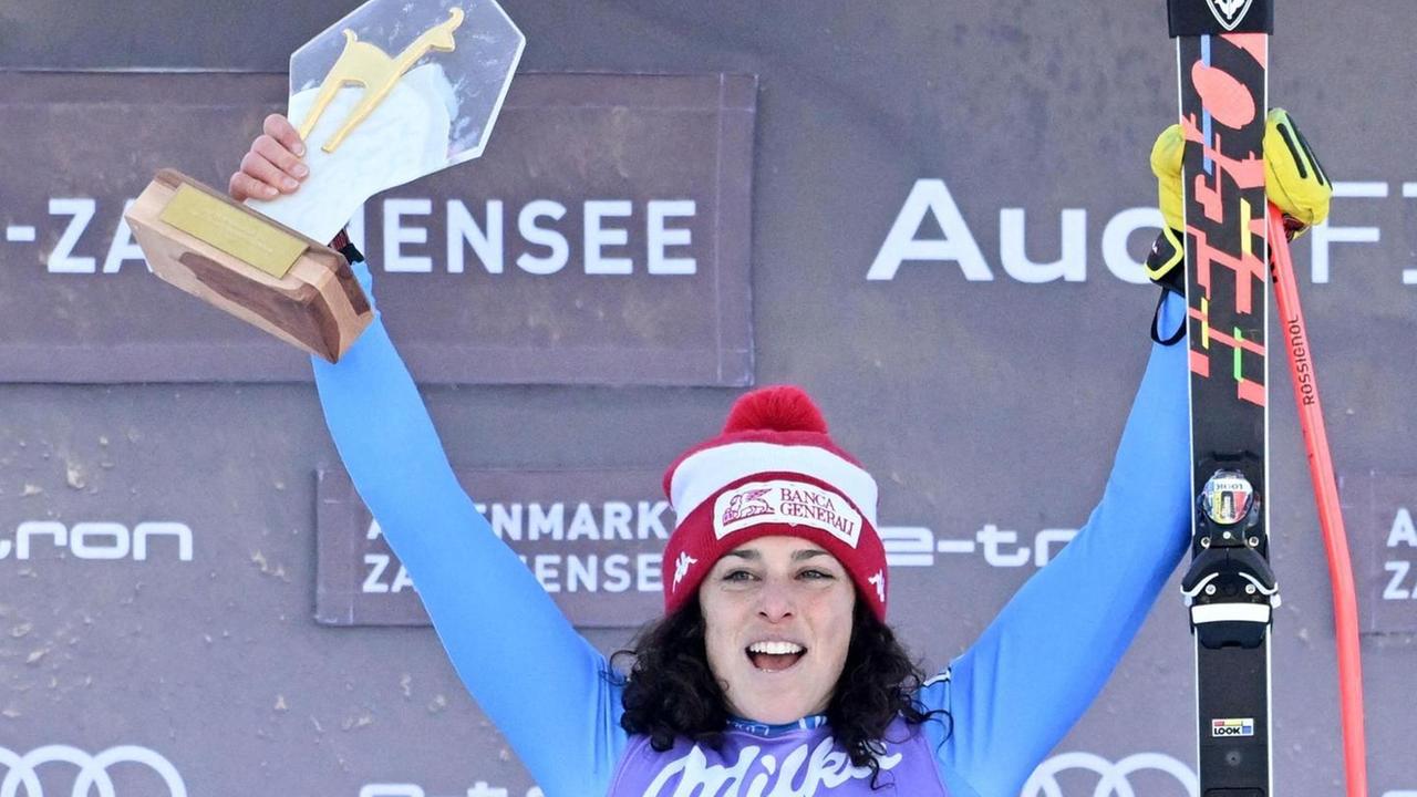 SuperG, la Brignone fa il vuoto alle sue spalle