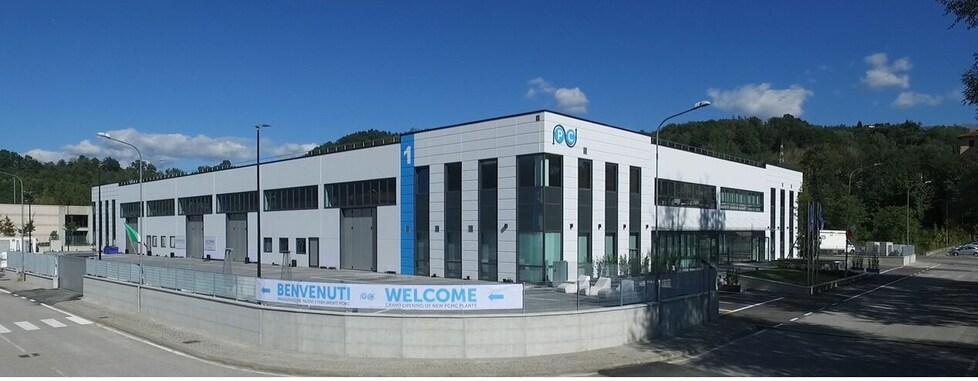 La nuova sede della Paper Converting Machine Company Spa di Fornaci di Barga